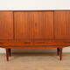 Vintage highboard | Wall cabinet | Teak | 180 cm