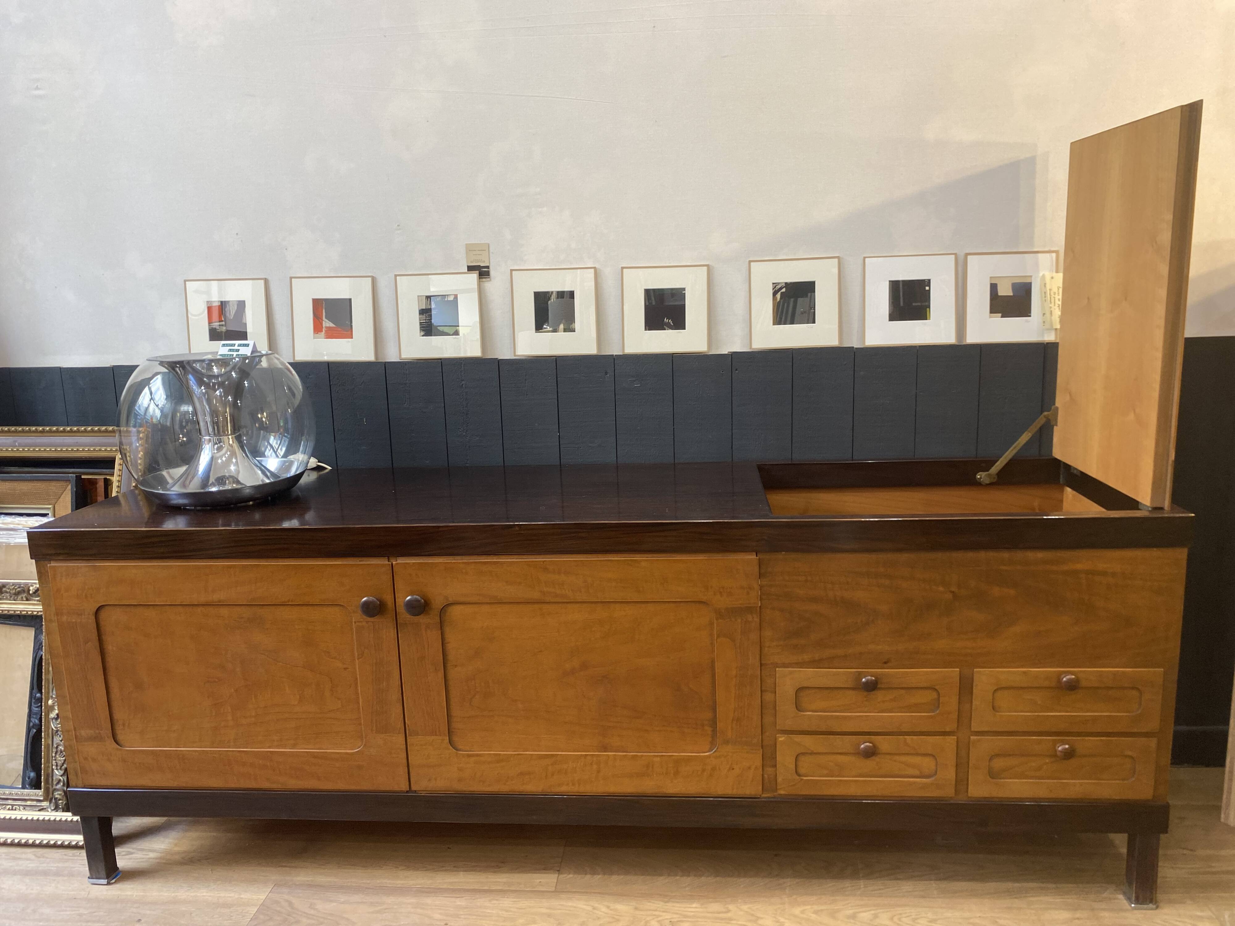 Piero ranzani buffet-bar for elam, 1960s. italy