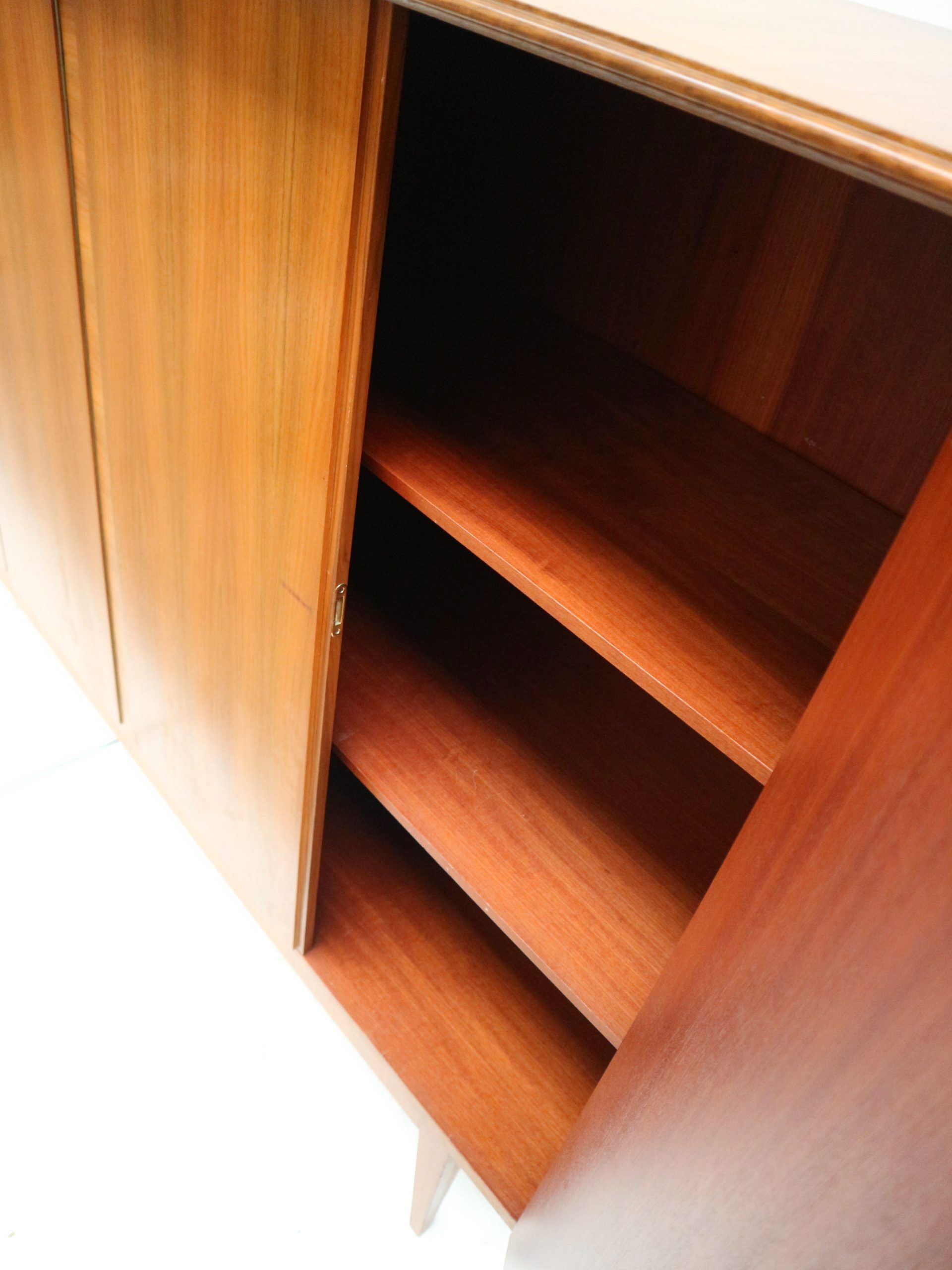 XXL vintage highboard / tall sideboard made in the 1970s