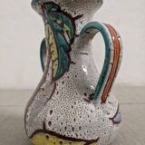 Zoomorphic ceramic vase Vallauris 50s