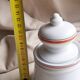 Vintage sugar bowl in Auteuil porcelain bistro service