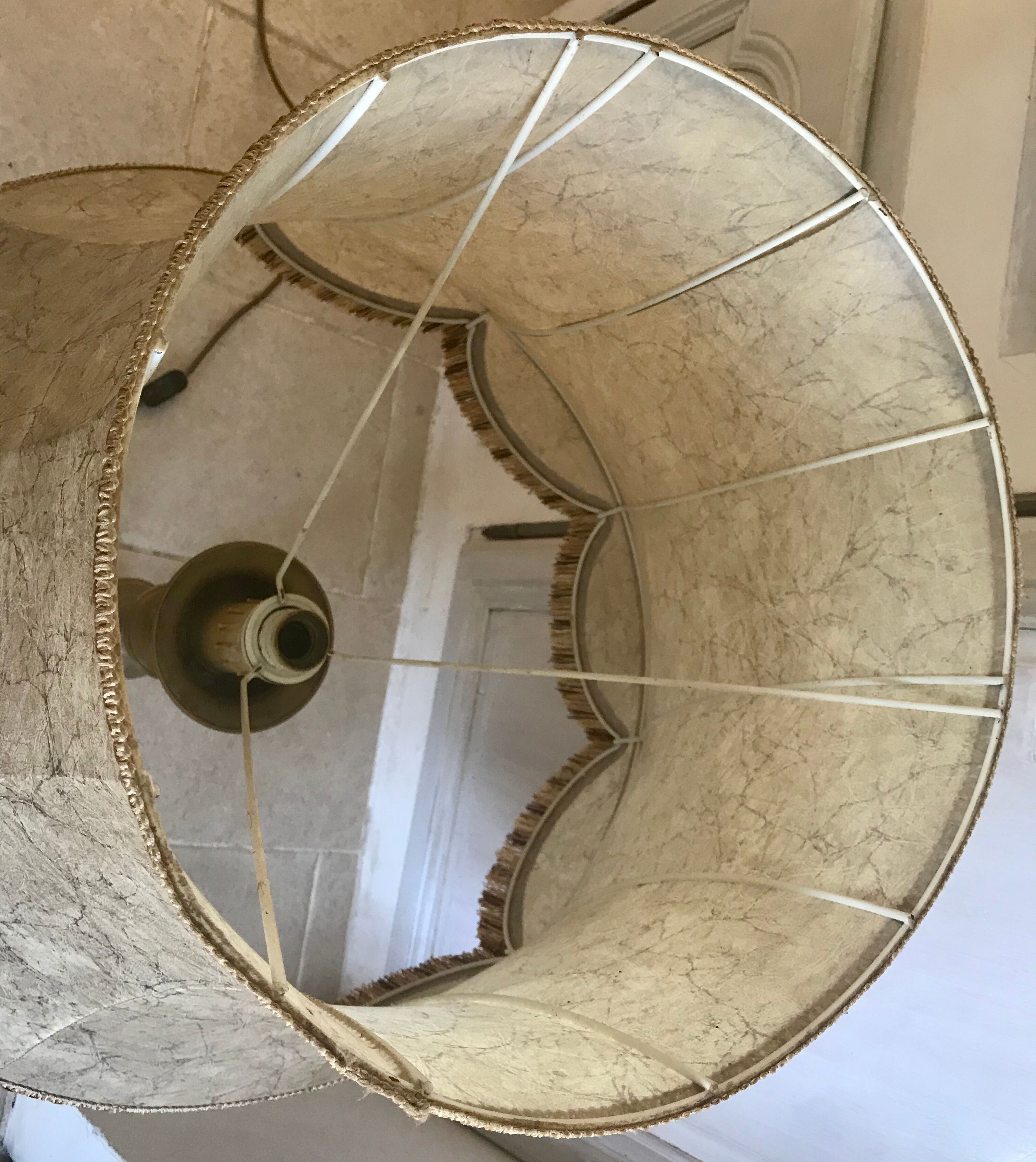 Vintage pagoda shade 60 cm