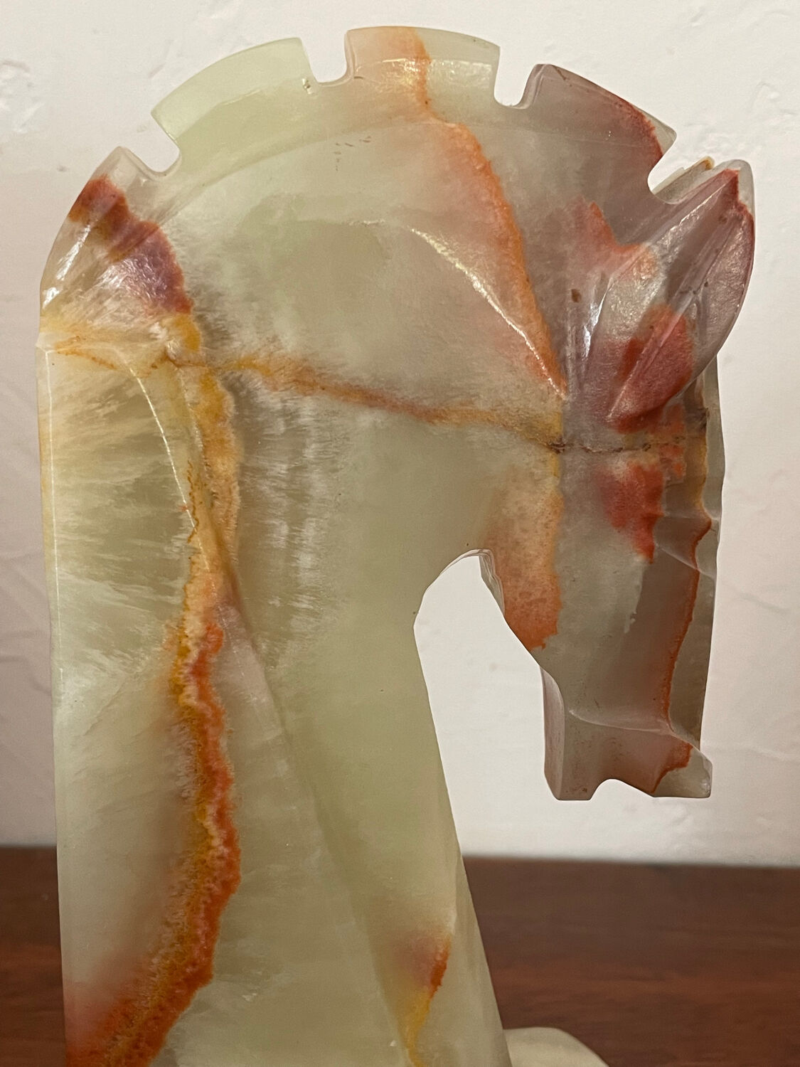Pair of vintage onyx bookends