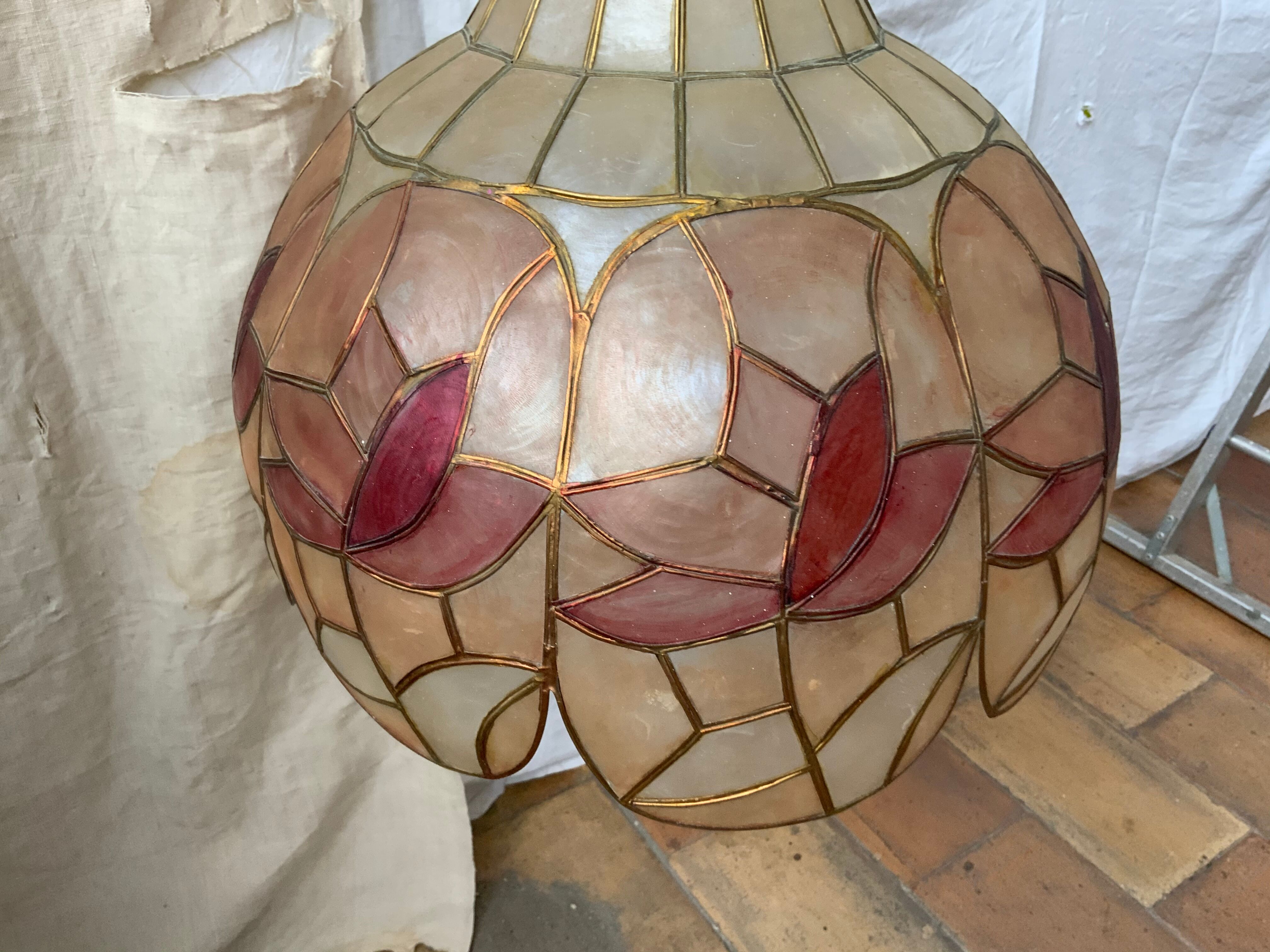 Vintage mother-of-pearl hanging