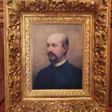Portrait of a notable by Auguste bellet