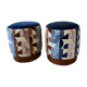 2 ottomans