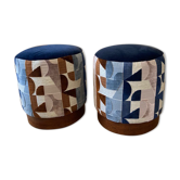 2 ottomans