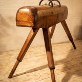 Vintage gym horse wood