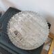Round vintage ceiling lamp