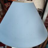 Large vintage ceramic lamp/marie paule gilles knot decor/