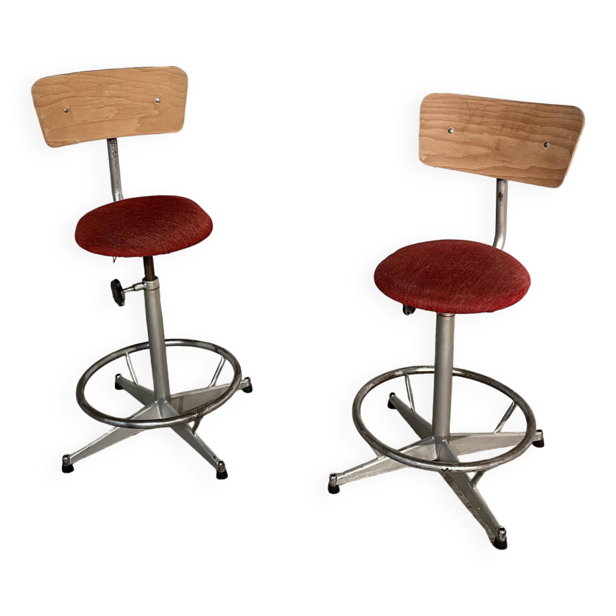 2 chaises de bar