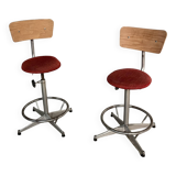 2 bar chairs