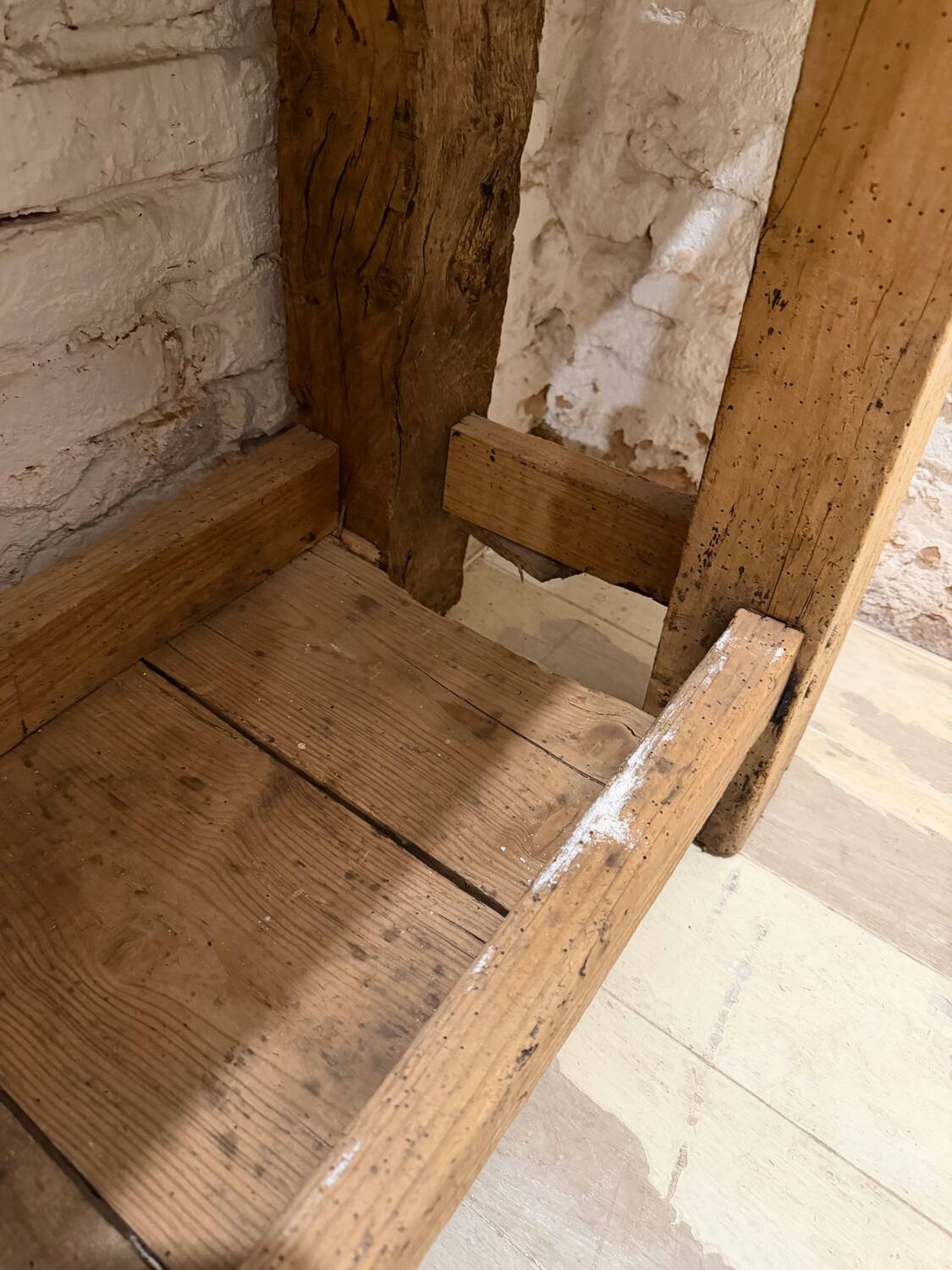 Wooden workbench
