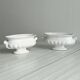 Vintage white porcelain cache-pot