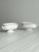Vintage white porcelain cache-pot