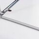 Bauhaus coffee table with chrome tubular frame and Formica top