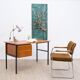 Bureau Mid-Century en teck, années 60