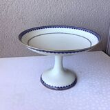 Antique compote dish on foot Limoges A. Lanternier & Co - early 20th century