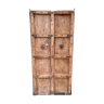Paire d’anciennes portes indiennes en bois