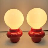 Pair of Allibert wall lights
