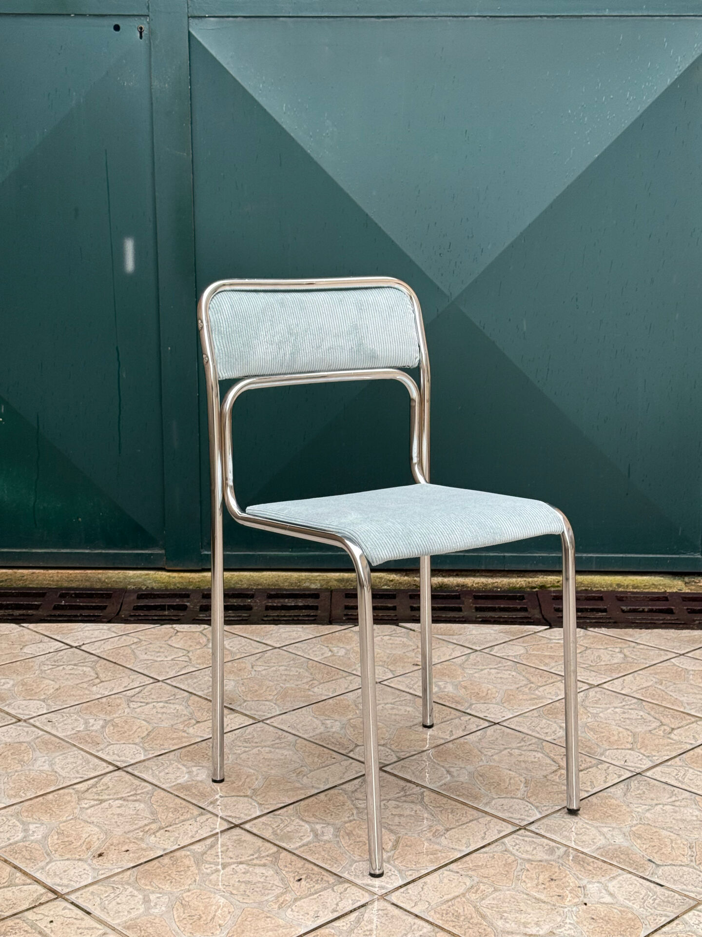 Chrome chairs