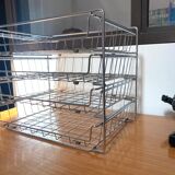 Mail sorter with metal drawers 60s