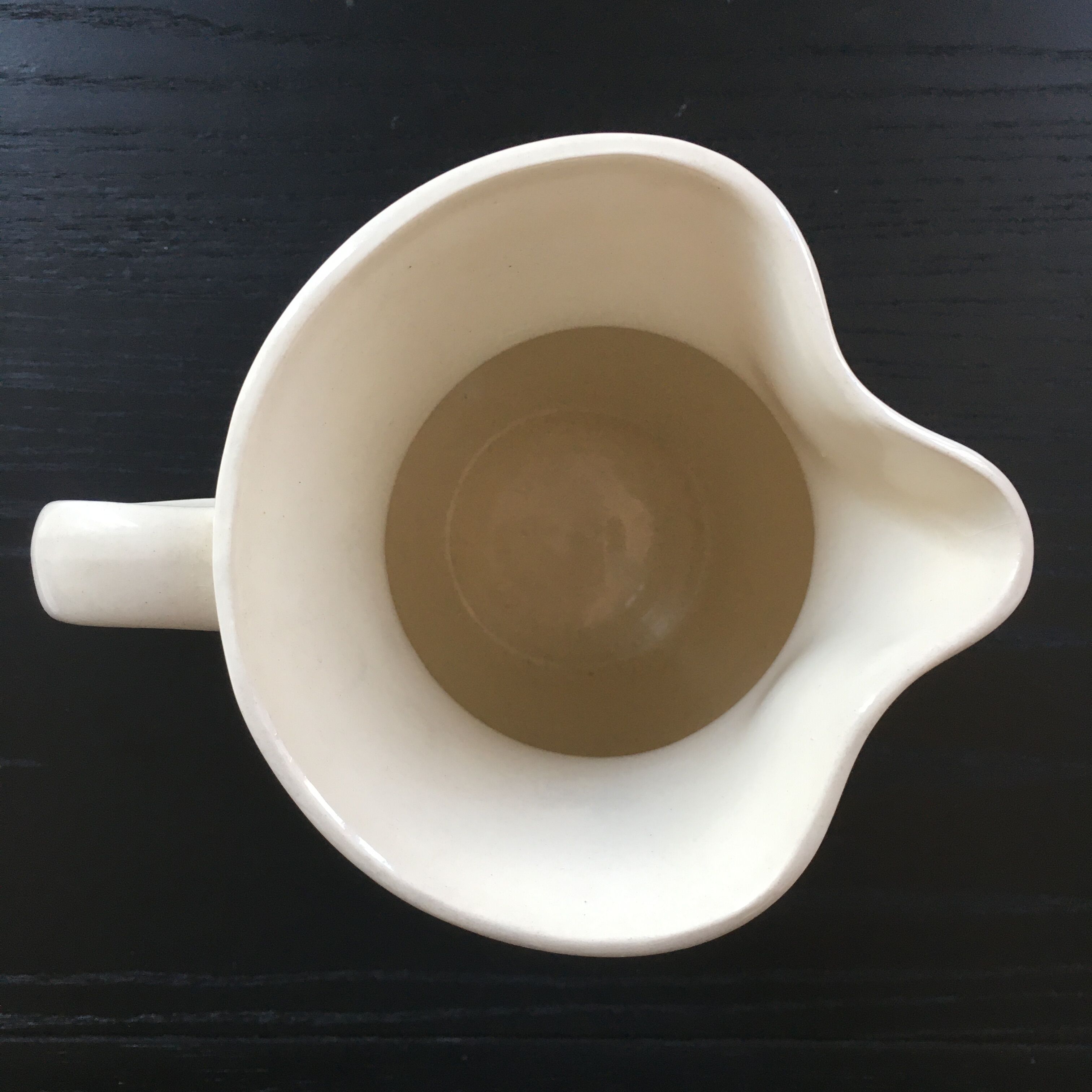 Indigo floral decor pitcher