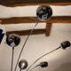 5-foot marble lamppost