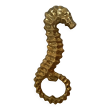 Small brass seahorse