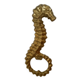 Small brass seahorse