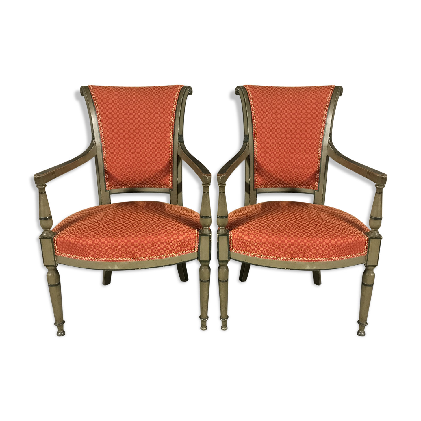 Pair of armcchairs