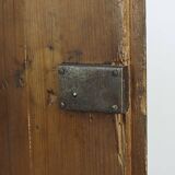 Armoire de mariée peinte d'art populaire