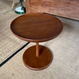 Oak pedestal table