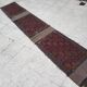 Vintage Turkish hallway rug 54x406 cm