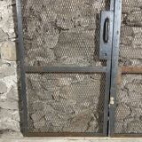 Double old factory door