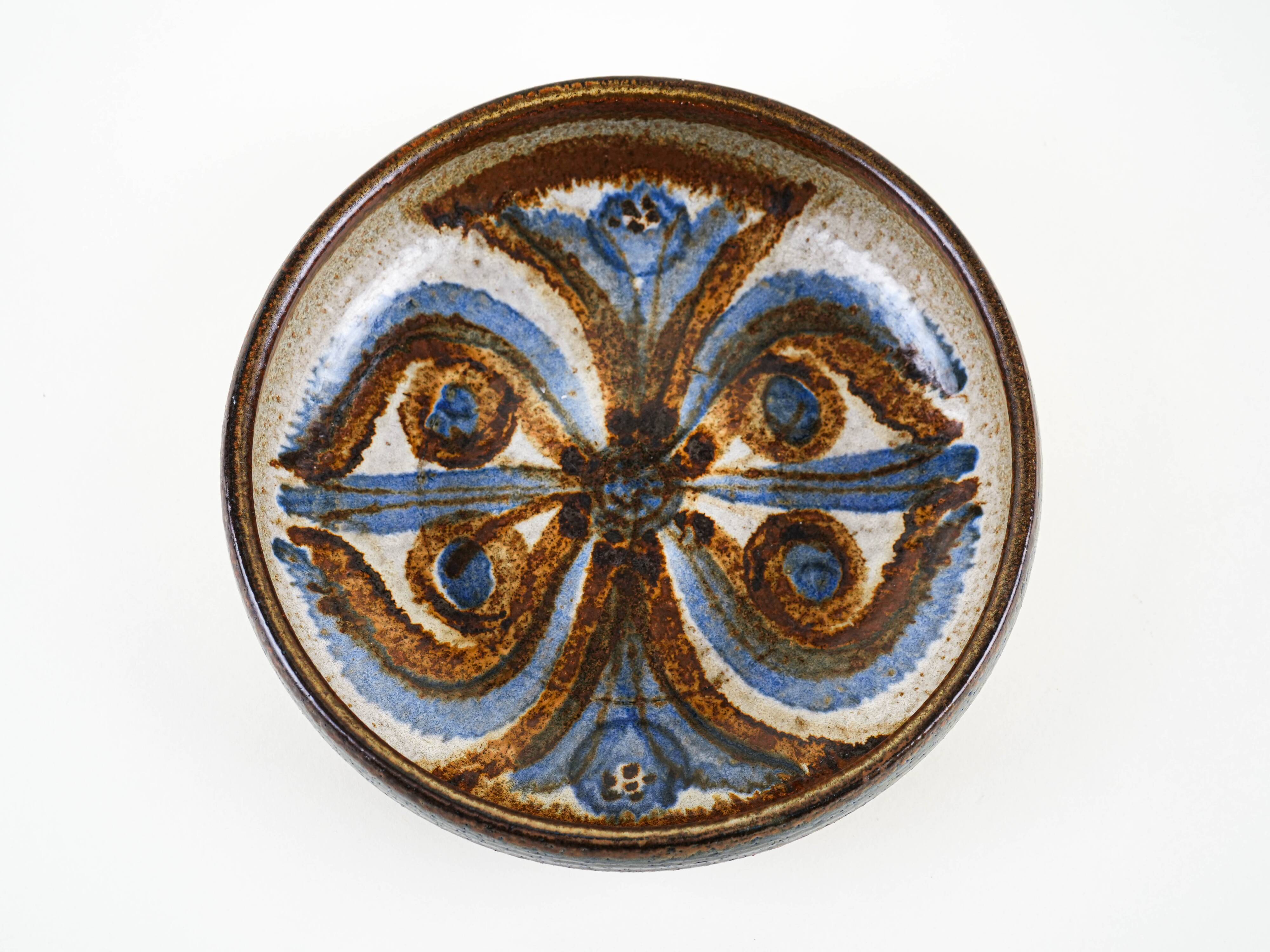 Ceramic bowl, Danish design, 1960s, manufactured by Søholm