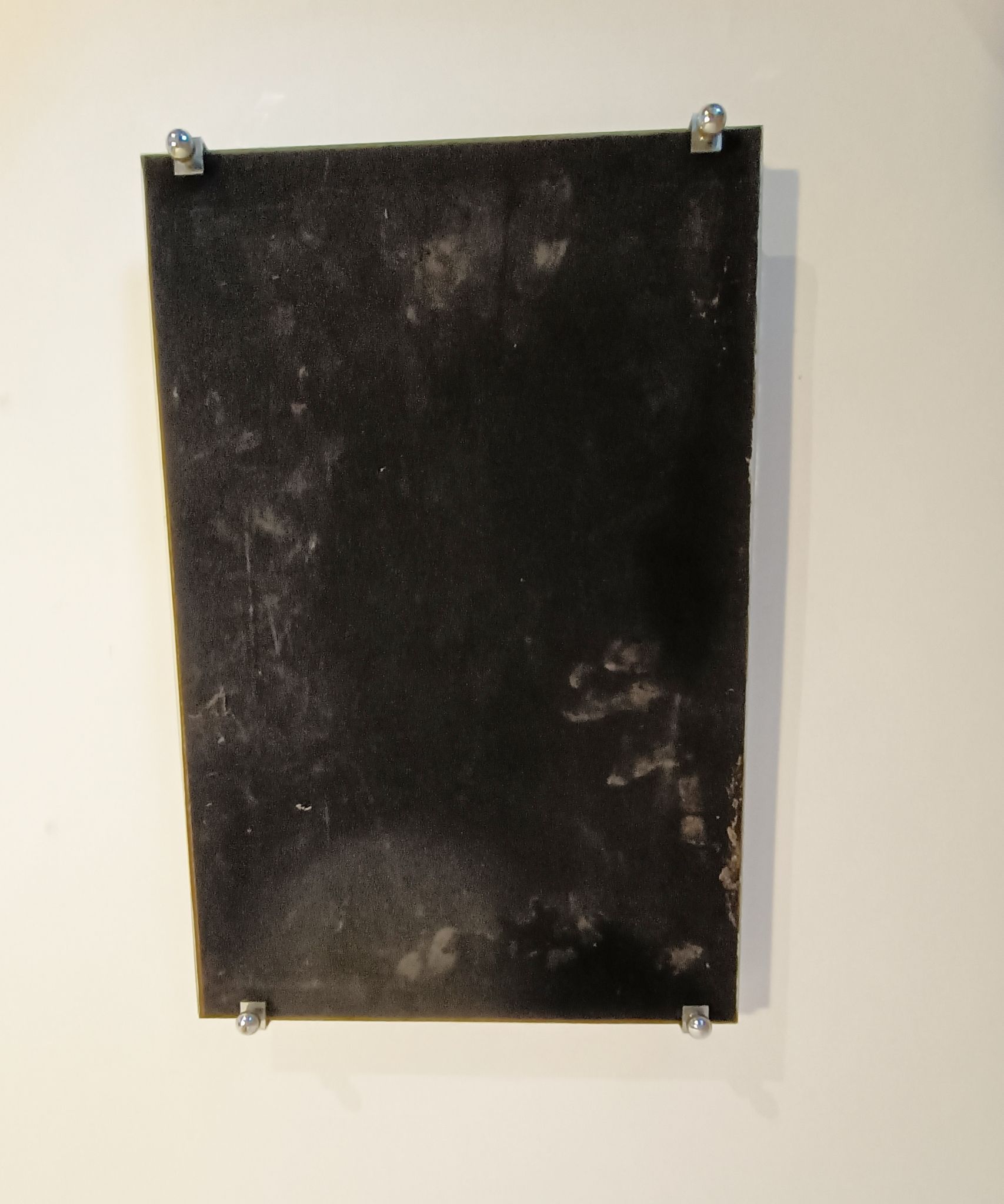 Plateau miroir au mercure biseauté 1940/50