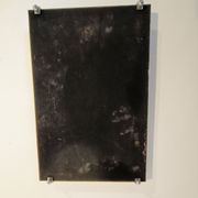 Plateau miroir au mercure biseauté 1940/50