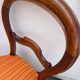 Louis Philippe chair restored with wheels