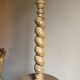Tall wooden lamp base