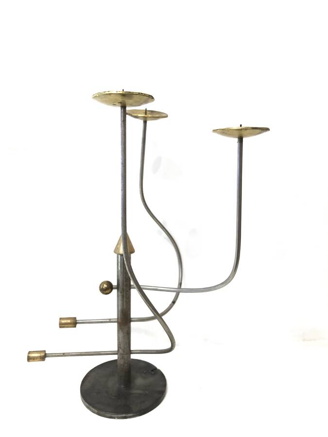 Bronze chandelier, German design, 20th century