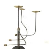 Chandelier bronze, design Allemand, 20ème