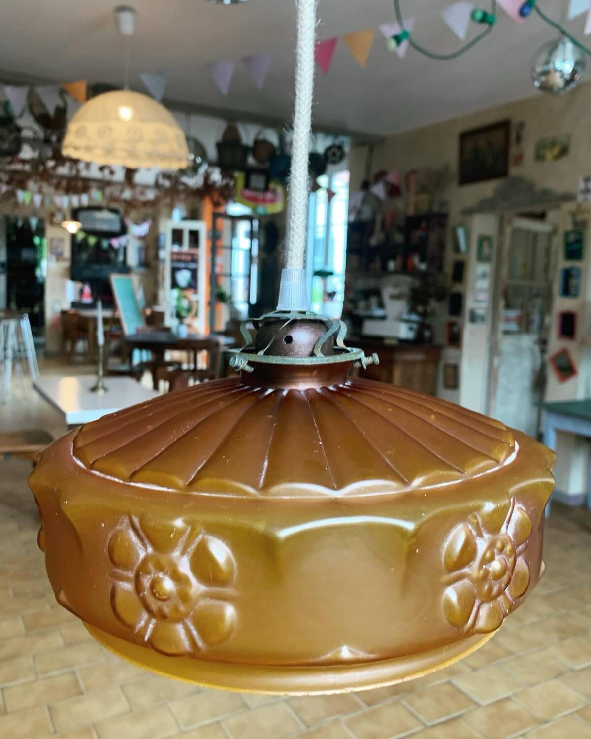 Art Deco pendant light