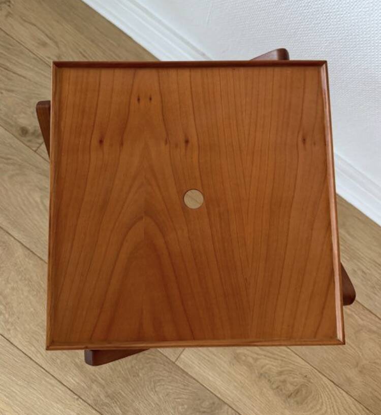 Vintage side table Gacela by Oscar Tusquets Blanca, Aleph-Dri edition.