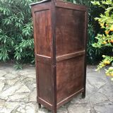 Old semi-glazed wardrobe