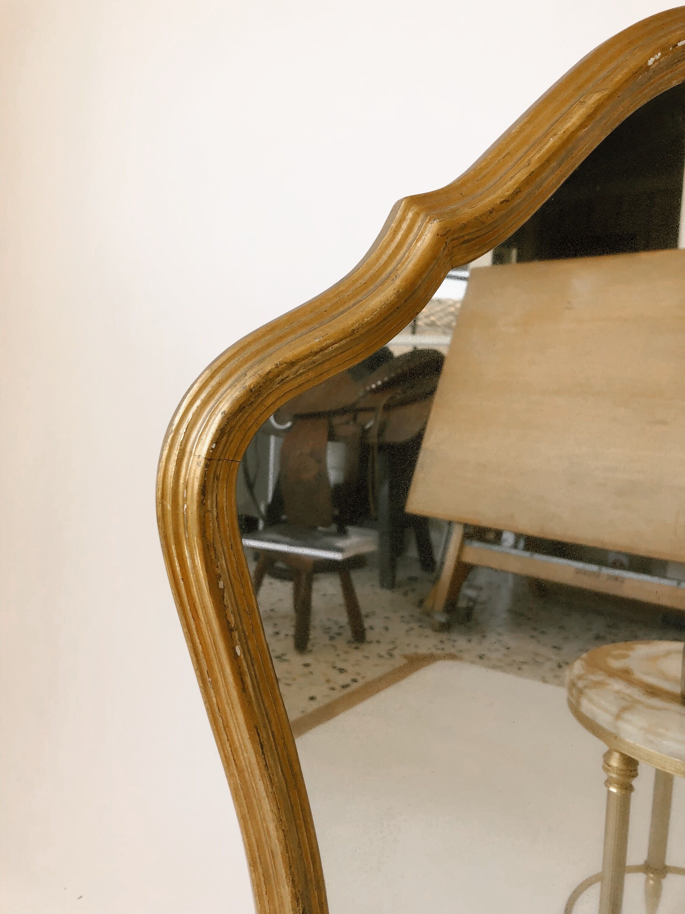 Antique gold mirror 56x81cm