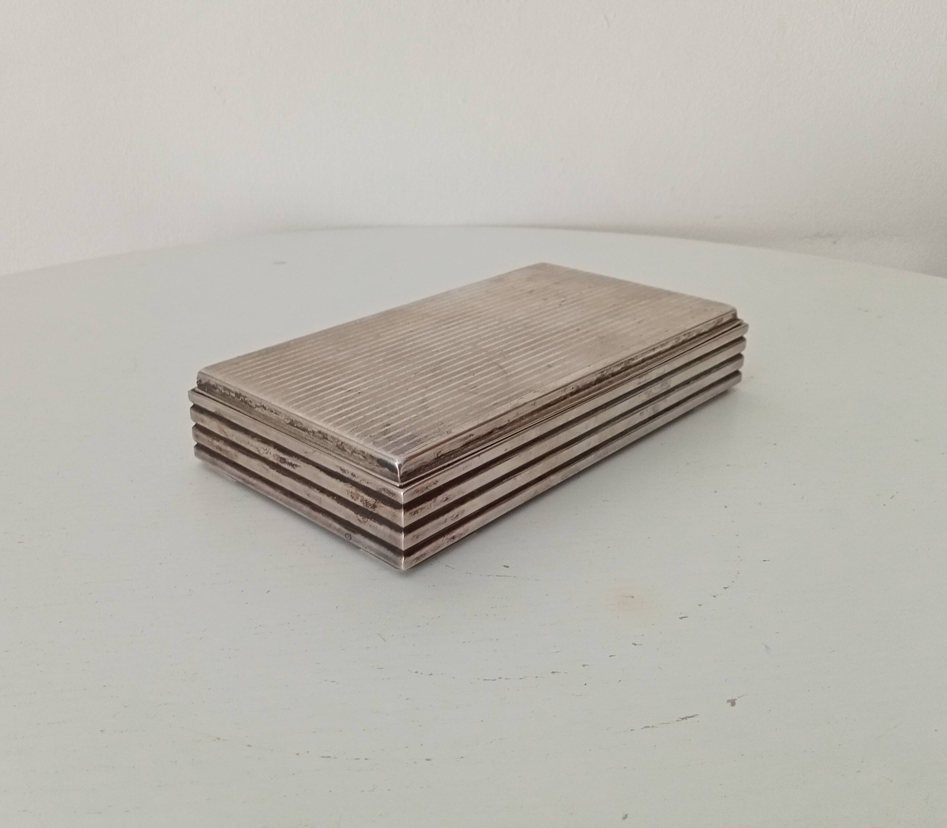 Art deco cigarette box from the 1950s