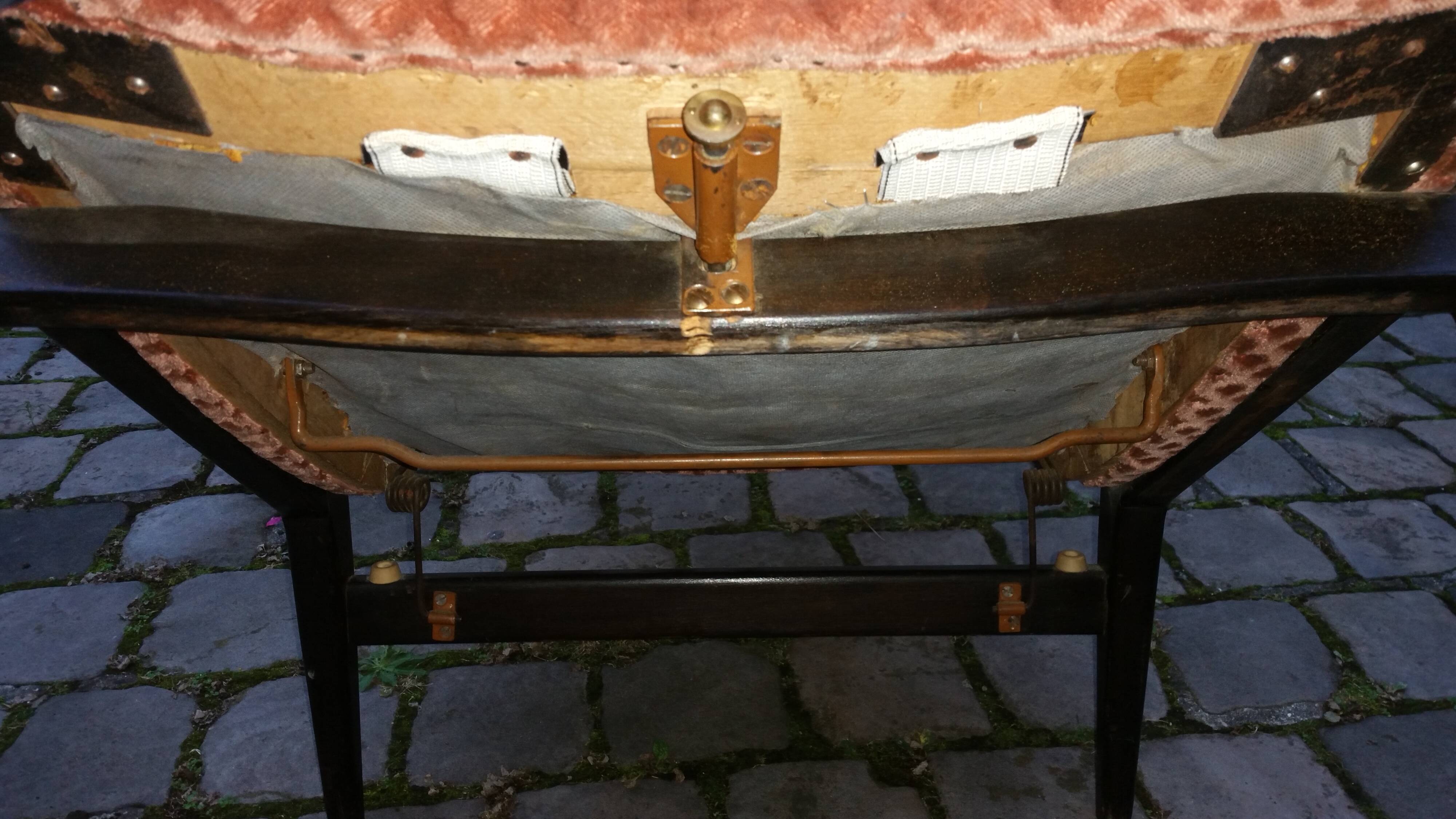 Chair recliner Waing flesh Relax 50 60 vintage years