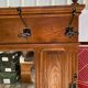Old entrance cloakroom solid wood