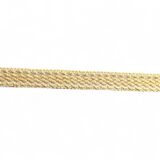 Tapisserie scène de chasse goût XVIIIème passementerie XXème